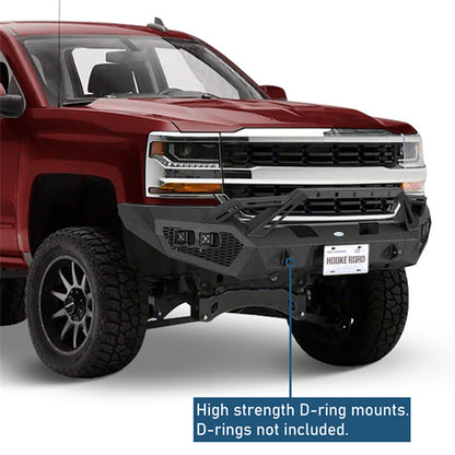 Earthshaker Series Front Bumper For 2014-2015 Chevy Silverado 1500 - Ultralisk4x4-u9038-7