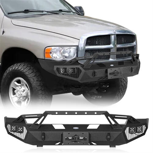 Earthshaker Series Front Bumper For 2003-2005 Ram 2500 - Ultralisk4x4-u6466-1