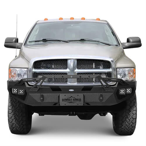 Earthshaker Series Front Bumper For 2003-2005 Ram 2500 - Ultralisk4x4-u6466-2