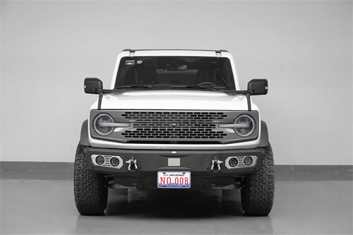 2021-2023 Ford Bronco Front Bumper 4x4 Truck Parts w/D-Rings & LED Lights - Ultralisk4x4 ul8922s 20