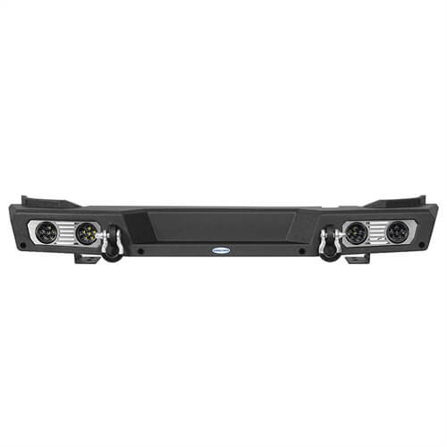 2021-2023 Ford Bronco Rear Bumper 4x4 Truck Parts w/D-Rings & LED Lights Excluding Raptor - Ultralisk4x4 ul8923s 23