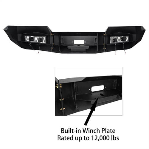 Ford F-150 Front Bumper & Rear Bumper for 2006-2008 Ford F-150 ultralisk4x4 ULB.8000+ULB.8203 11