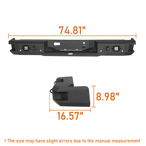 Ford F-150 Front Bumper & Rear Bumper for 2006-2008 Ford F-150 ultralisk4x4 ULB.8000+ULB.8203 19