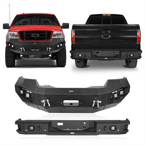 Ford F-150 Front Bumper & Rear Bumper for 2006-2008 Ford F-150 ultralisk4x4 ULB.8000+ULB.8203 1