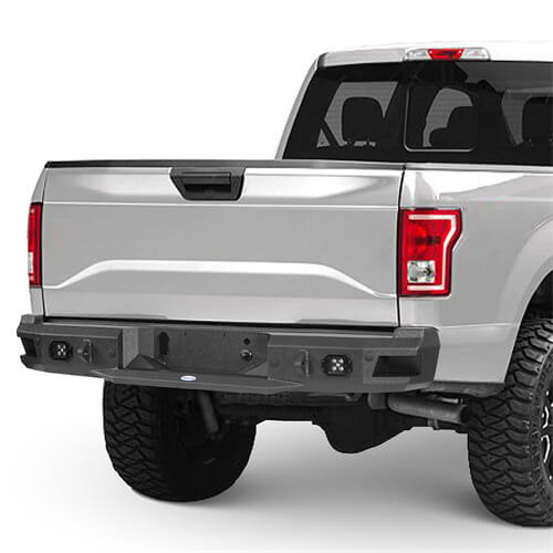 Rear Bumper w/ LED Spotlights For 2018-2020 Ford F-150(Excluding Raptor)  - Ultralisk4x4