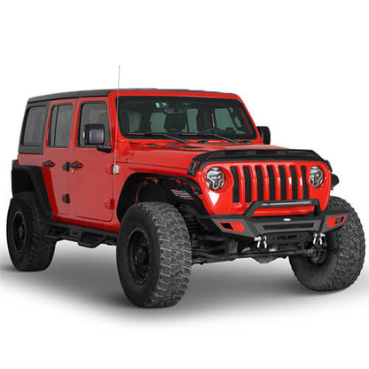 Aftermarket Front Bumper For 18-23 Jeep Wrangler JL & Jeep Gladiator JT - Ultralisk 4x4 ul3044s 3