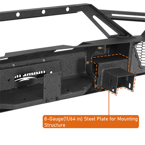 Earthshaker Series Front Bumper For 2007-2013 Chevy Silverado 1500 2nd Generation - Ultralisk4x4-u9034-8