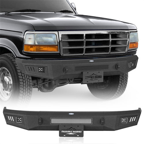 Aftermarket Front Bumper For 1992-1996 Ford F-150 F-250 F-350 - Ultralisk4x4-u8542-1