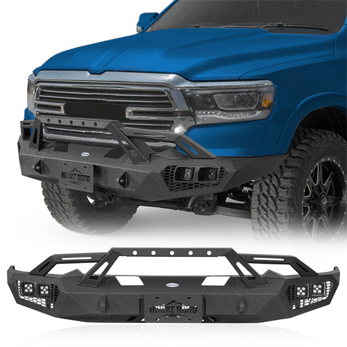 Off-Road Front Bumper For 2019-2024 Ram 1500(Excluding EcoDiesel, Rebel & TRX)(Does not for 19-24 Ram 1500 Classic Models) - Ultralisk4x4