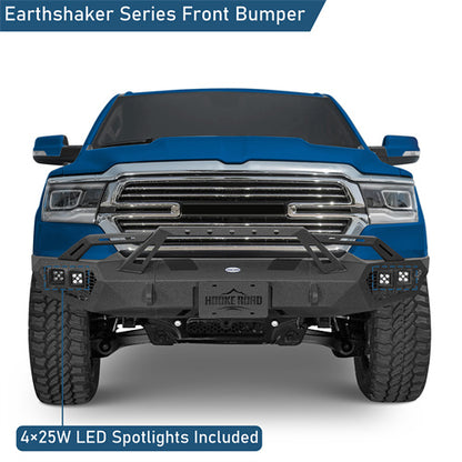 Off-Road Front Bumper For 2019-2024 Ram 1500(Excluding EcoDiesel, Rebel & TRX)(Does not for 19-24 Ram 1500 Classic Models) - Ultralisk4x4