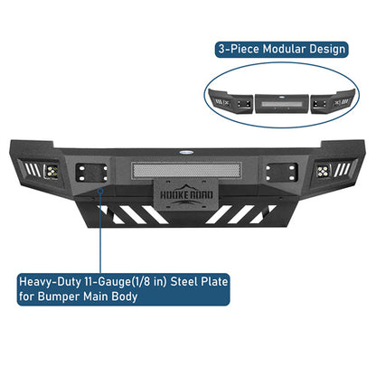 Aftermarket Guardian Ⅱ Front Bumper For 2010-2018 Ram 2500 3500 - Ultralisk4x4