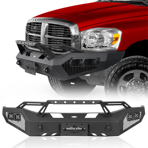 Aftermarket Front Bumper For 2006-2009 Ram 2500 3500 - Ultralisk4x4-u6481-1