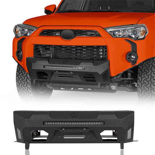 Aftermarket Blink Stubby Front Bumper For 2014-2024 Toyota 4Runner - Ultralisk4x4-u9819-1