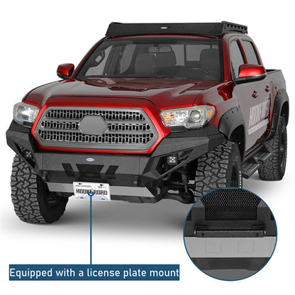 Front Bumper w/ LED Lights For 2016-2023 Toyota Tacoma 3rd Gen - Ultralisk4x4 -u4227-8