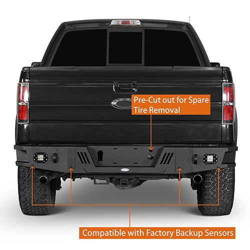 Ford F-150 Front Bumper & Rear Bumper Back Bumper for 2009-2014 Ford F-150 ultralisk4x4 ULB.8201+8204 13