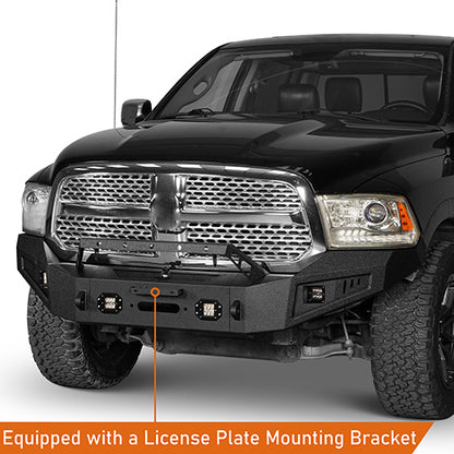 Dodge Ram Front Bumper & Rear Bumper for 2013-2018 Dodge Ram 1500 ultralisk4x4 ULB.6001+6005 11