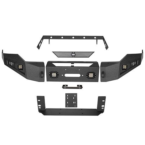 Dodge Ram Front Bumper & Rear Bumper for 2013-2018 Dodge Ram 1500 ultralisk4x4 ULB.6001+6005 25