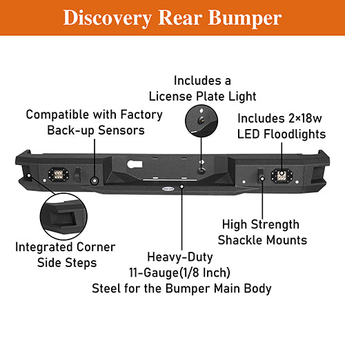 Ford F-150 Full Width Front Bumper & Rear Bumper for 2009-2014 Ford F-150 ultralisk4x4 ULB.8201+8203 25