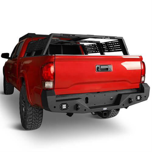 Front Bumper & Rear Bumper Combo for 2016-2023 Toyota Tacoma 3rd Gen ul42024200s 7