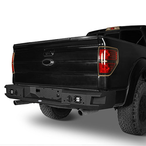 Front Bumper &  Rear Bumper &  Roof Rack Luggage Carrier for 2009-2014 Ford F-150 SuperCrew, Excluding Raptor ultralisk4x4 ULB.8205+8201+8203 10