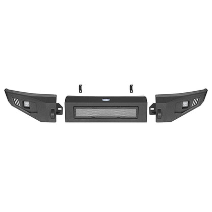 Front Bumper &  Rear Bumper &  Roof Rack Luggage Carrier for 2009-2014 Ford F-150 SuperCrew, Excluding Raptor ultralisk4x4 ULB.8205+8201+8203 22