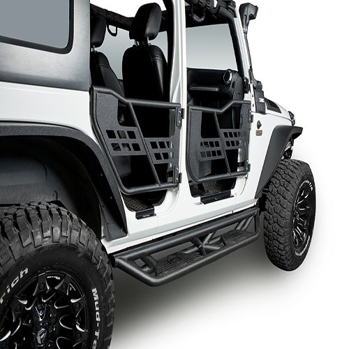 Jeep JK Front Bumper & Rear Bumper & Running Boards for 2007-2018 Jeep Wrangler JK ultralisk4x4 ULB.2013+3018+2030 11