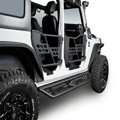 Jeep JK Front Bumper & Rear Bumper & Running Boards for 2007-2018 Jeep Wrangler JK ultralisk4x4 ULB.2013+3018+2030 11