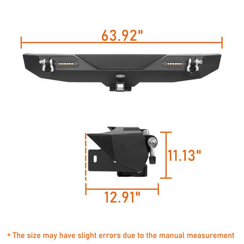 Jeep JK Front Bumper & Rear Bumper & Running Boards for 2007-2018 Jeep Wrangler JK ultralisk4x4 ULB.2013+3018+2030 30