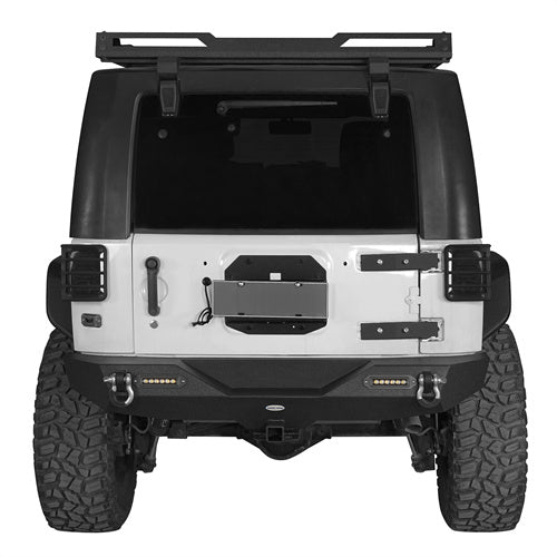 Jeep JK Front Bumper & Rear Bumper & Running Boards for 2007-2018 Jeep Wrangler JK ultralisk4x4 ULB.2013+3018+2030 6