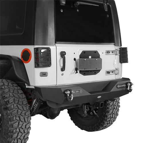 Jeep JK Front Bumper & Rear Bumper & Running Boards for 2007-2018 Jeep Wrangler JK ultralisk4x4 ULB.2013+3018+2030 8