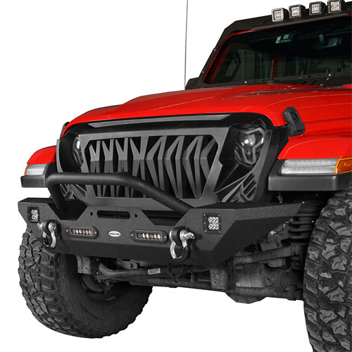 Jeep JL Front Bumper & Rear Bumper & Running Boards for 2018-2023 Jeep Wrangler JL ultralisk4x4 ULB.3003+3006+3018 3