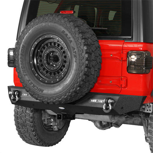 Jeep JL Front Bumper & Rear Bumper & Running Boards for 2018-2023 Jeep Wrangler JL ultralisk4x4 ULB.3003+3006+3018 7