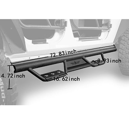 Jeep JK Front Bumper & Rear Bumper & Running Boards for 2007-2018 Jeep Wrangler JK ultralisk ULB.2010+3018+2030  29