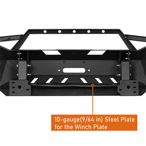 Front Bumper w/Hoop & Rear Bumper for 2007-2013 Toyota Tundra ultralisk4x4 ULB.5200+5201 13