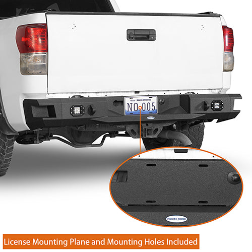 Front Bumper w/Hoop & Rear Bumper for 2007-2013 Toyota Tundra ultralisk4x4 ULB.5200+5201 18