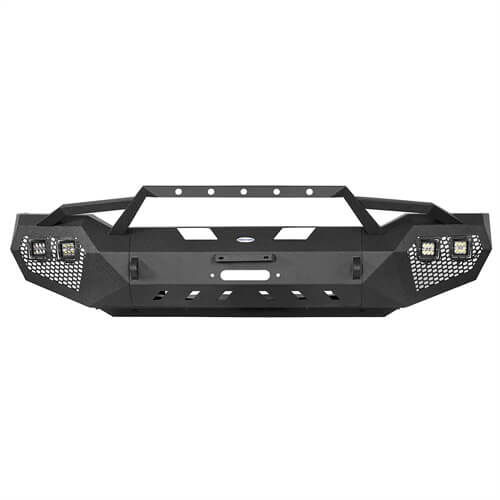 Front Bumper w/Hoop & Rear Bumper for 2007-2013 Toyota Tundra ultralisk4x4 ULB.5200+5201 19