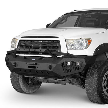 Front Bumper w/Hoop & Rear Bumper for 2007-2013 Toyota Tundra ultralisk4x4 ULB.5200+5201 3