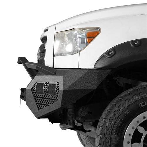 Front Bumper w/Hoop & Rear Bumper for 2007-2013 Toyota Tundra ultralisk4x4 ULB.5200+5201 5