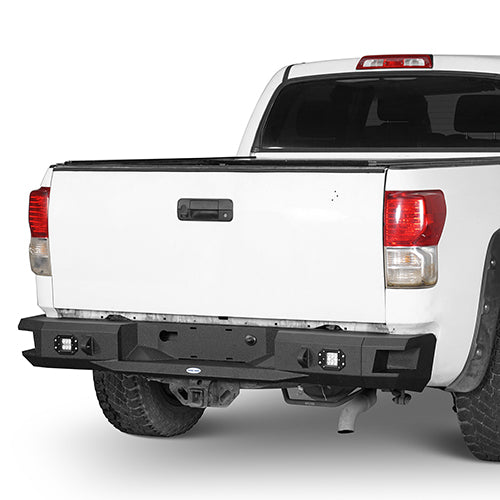 Front Bumper w/Hoop & Rear Bumper for 2007-2013 Toyota Tundra ultralisk4x4 ULB.5200+5201 6