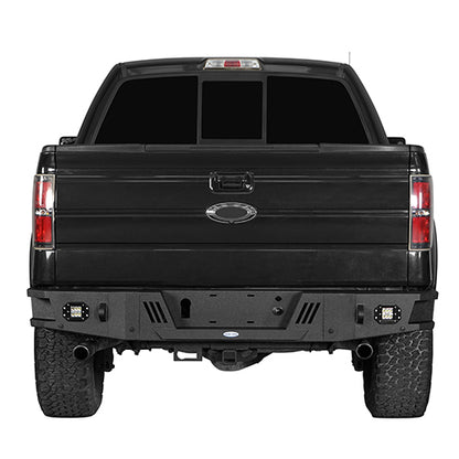 Front Bumper & Rear Bumper & Roof Rack for 2009-2014 Ford F-150 SuperCrew,Excluding Raptor ultralisk4x4 ULB.8205+8201+8204 6