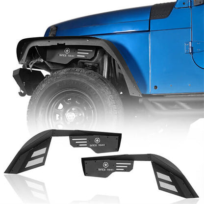 Road Trip Front Inner Fender Liners For 1997-2006 Jeep Wrangler TJ - Ultralisk4x4 - u1034s -1