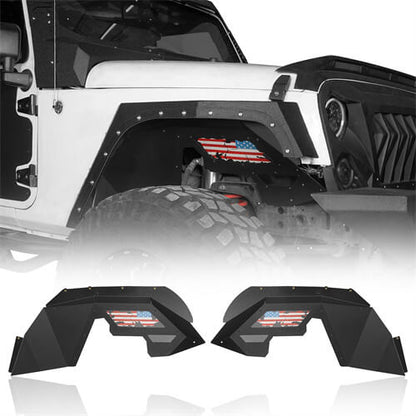 Jeep JK Front Inner Fender Liners for 2007-2018 Jeep Wrangler JK B20662067 10