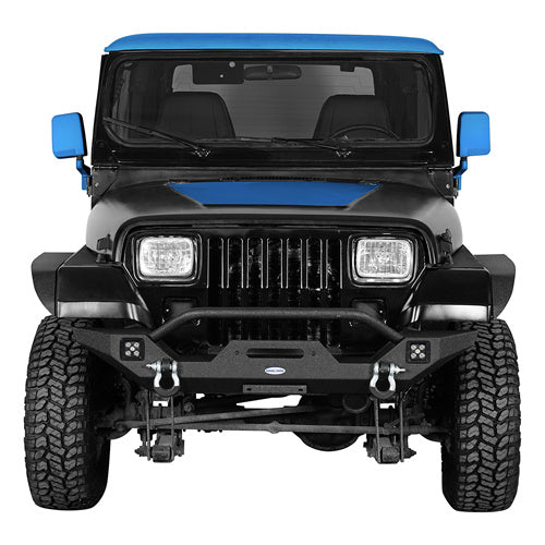 Slim Flat Front & Rear Fender Flares Kit For Jeep Wrangler YJ 1987-1995 - u1066-8