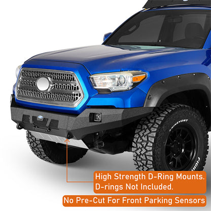 Car Bumper Full-Width Front Bumper For 2016-2023 Toyota Tacoma 3rd Gen - Ultralisk4x4 - Ultralisk4x4 -u4221-6