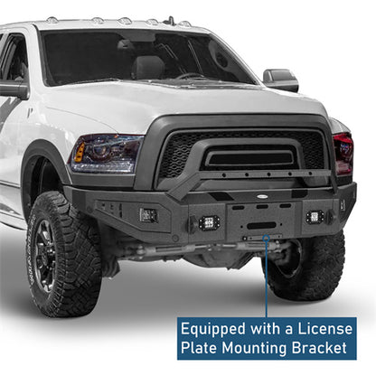 Offroad Steel Full Width Front Bumper (2015-2018 Ram 1500 Rebel) - Ultralisk 4x4