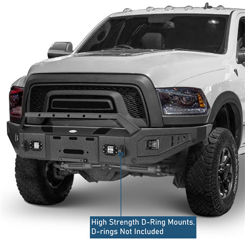 Offroad Steel Full Width Front Bumper (2015-2018 Ram 1500 Rebel) - Ultralisk 4x4