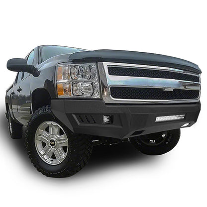 Front Bumper & Rear Bumper for 2007-2013 Chevy Silverado 1500 2nd Generation - ultralisk4x4 ULB.9021+9025 5