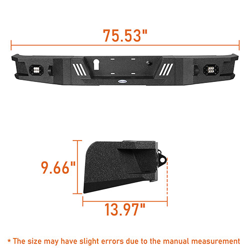 Full Width Front Bumper & Rear Bumper for 2007-2013 Toyota Tundra - ultralisk4x4 ULB.5200+5206 31