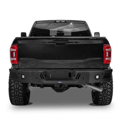 Full Width Front Bumper & Rear Bumper w/ Led Lights for 2019-2021 Dodge Ram 2500 - ultralisk4x4 ULB.6302+ULB.6304 5