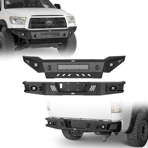 Full Width Front Bumper & Rear Bumper for 2007-2013 Toyota Tundra ul52045206s 11